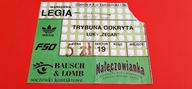 stary bilet LEGIA Warszawa - WIDZEW Łódź