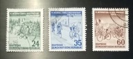 Starsze znaczki NRD Mi 355-357 Sport Wyścig Pokoju DDR 1953r kas 15EU