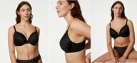 Śliczny biustonosz komfortowy M&S 3254F UK 38G EUR 85H beż