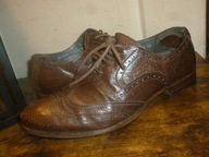 BUTY-DOLCE & GABBANA-R-40-WKŁ-25,8-SKÓRA NATURALNA.