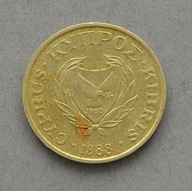CYPR 5 CENTÓW 1988