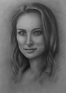 Portret ołówkiem na podstawie zdjęcia