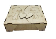 Drewniane pudełko na prezent na specjalną okazję Gift BOX wyjątkowy prezent