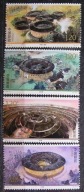 Chiny - Mi 5288/91 - Kompleks mieszkalny Tulou