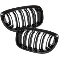 Atrapa Nerki Grill Kratk BMW 3 E46 Coupe Cabrio lift MP Style Czarny Połysk