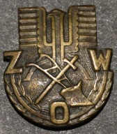 Promocja - Cena niższa o 25% Odznaki PRL -lata 50,Zestaw 15 szt