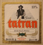 ETYKIETA - tatran - Goral - SVETLE PIVO