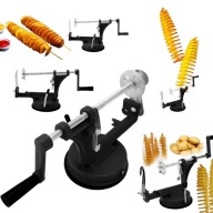 MASZYNKA DO ZAKRĘCONYCH KRĘCONYCH ZIEMNIAKÓW WARZYW CHIPSÓW FRYTEK CZARNA