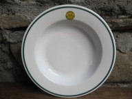 Głęboki Stary NOWY Talerz Obiadowy_SPOŁEM__LUBIANA PRL