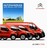 PROSPEKT CITROEN NUTZFAHRZEUGE NEMO / BERLINGO / JUMPY / JUMPER