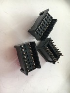 Podstawka 18 nóżek, pod układ scalony, srebrzona