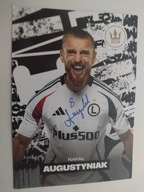 Karta Klubowa Legia autograf sezon 2024/25 Rafał Augustyniak