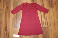 sukienka klasyczna 152 158 NOWA bordowa święta