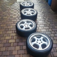 Felga aluminiowa 17 " z oponą Dunlop 225/45ZR17 94Y VW Audi Skoda Seat 4szt