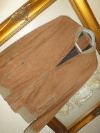 BOMBERKA-SELECTED HOMME-R-L-SKÓRA NATURALNA.