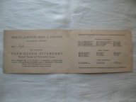 KRAKÓW KOŚCIÓŁ KARMELITÓW BOSYCH POŚWIĘCENIE SZTANDARU przedw. ZAPROSZENIE