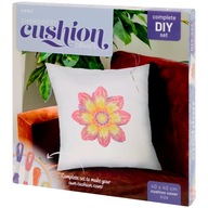 Zestaw do Haftowania Wyszywania Haftu Poduszka DIY Muliny Igła Tamborek