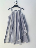 LINDEX--- BAWEŁNIANA SUKIENKA--- -4-6 L--110/116 -- NOWA