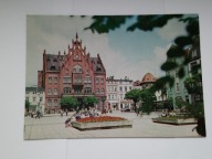 CHOJNICE - Plac Bojowników PPR z Urzędem Miasta - pocztówka z 1986