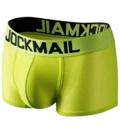 Bokserki męskie JOCKMAIL neon z drobnej siateczki M