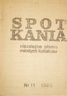 SPOTKANIA nr 11, niezależne pismo młodych katolików 1980