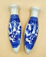 UCHWYTY rączki JAPOŃSKI OGRÓD śliczne PORCELANA