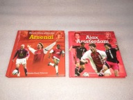 2 x SLYNNE KLUBY PILKARSKIE Ajax Amsterdam + Arsenal