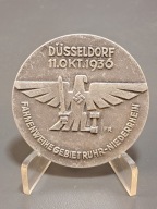Odznaka HJ Fahnenweihe Düsseldorf 1936 – Gebiet Ruhr-Niederrhein – Oryginał