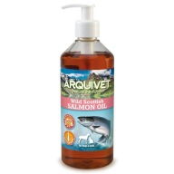 Suplement Diety Dodatek dla Psów Kotów Arquivet Olej z Łososia 250 ml