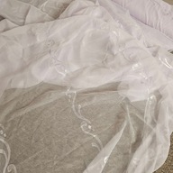 Tkanina woal wykończony u dołu ołowianką, 3Blk-a