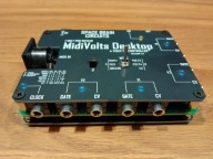 MidiVolts Desktop, 4-głosowy MIDI-CV do Moog Grandmother + zasilacz