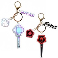 Brelok Kpop Huntrix Logo Łowczynie Demonów Saja Boys Kolekcjonerski gadżet