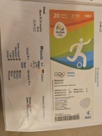 Olimpiada Rio 2016 finał p.nożna Brazylia- Nieszawa