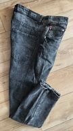 Spodnie męskie 36/34 klasyczne miękki jeans dziury 2XL pas102