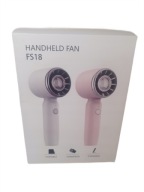 Mini wentylatory ręczne 2 sztuki, Handheld Fan FS18, Ciche, 3 prędkości