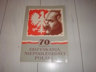 70 rocznica Odzyskanie niepodległości Polski 8 obrazów Józefa Piłsudskiego