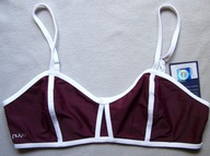 BIUSTONOSZ SPORTOWY DAMSKI BORDOWY L AGGIES NUYU