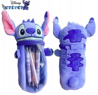 PIÓRNIK MASKOTKA DISNEY STITCH 26x26 CM Z ZAMKIEM PLUSZOWY ORGANIZER