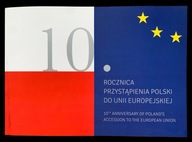 2014 Przystąpienia Polski do Unii Europejskiej Fi 4525 ** + FDC folder