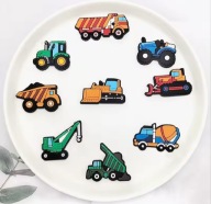 Przypinki do crocsów butów Crocs Auta Samochody Ciężarówki dla chłopca Lato