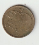 Czechoslowacja 20 Halerzy 1973