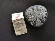 Orzeł Milicja Obywatelska MO Haft Bajorek z Metką