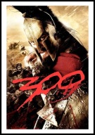 A2 PLAKAT FILMOWY KINO FILM 300, FILM TRZYSTU, GERARD BUTLER (2006)