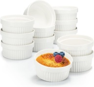 FOREMKI CERAMICZNE DO DESERÓW MISECZKI SUFLETU CREME BRULEE 12X