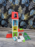 ELEFUN KOLOROWY DOMEK KLOCKI