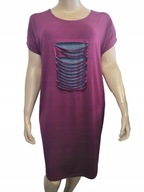 WYPRZEDAZ!!! SUKIENKA DZIANINA WISKOZOWA r. 56