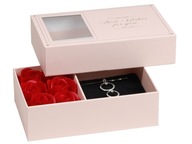 NOWE Luksusowe Pudełko PREMIUM - DUŻY ROZMIAR Wieczne Róże