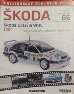 Skoda Octavia WRC 2001 nr.66.Czeskie Deagostini 1:43.