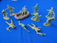 Brytyjscy komandosi duże żołnierzyki prl