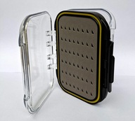 Pudełko Muchowe Bezbarwne Wodoszczelne Średnie 96 muchy